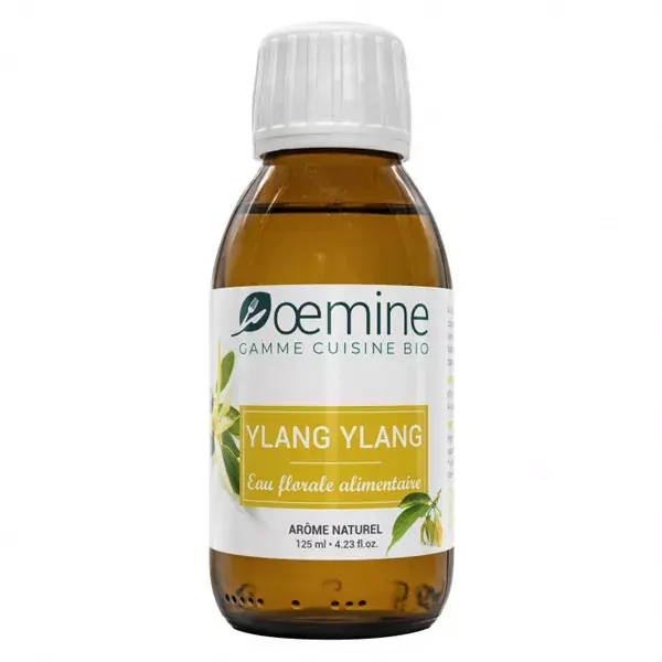 Oemine Ylang Ylang Organic Floral Water for Food 125ml