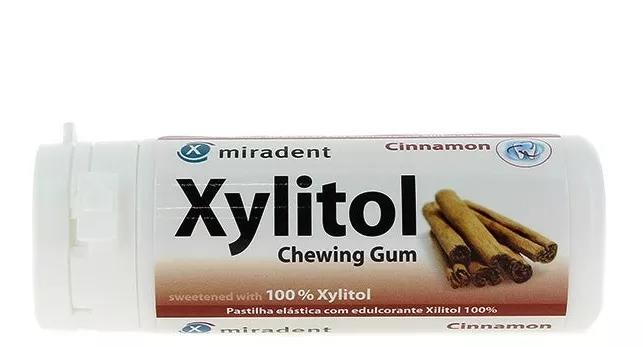 Xylitol gum cinnamon Miradent 30 units