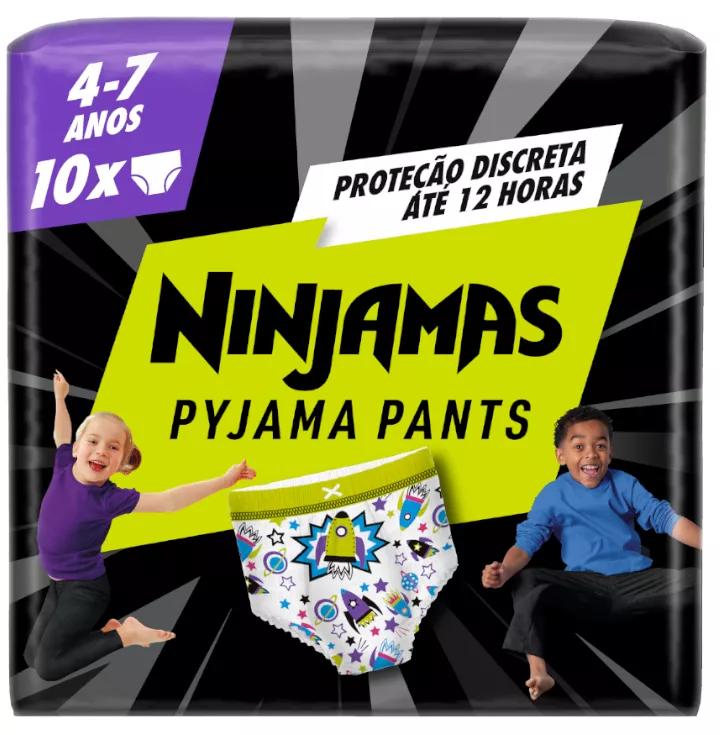 Braguitas Absorbentes DryNites para Niñas 4-7 Años · Huggies · 10 unidades