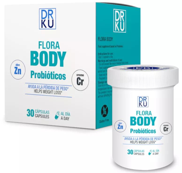 DRKU Flora Corpo 30 Cápsulas Vegetais