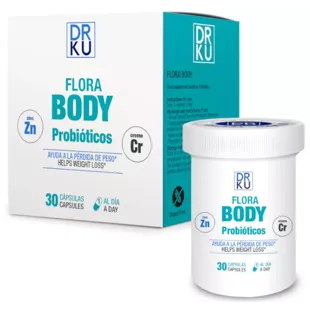 DRKU Flora Body 30 Vegetable Capsules