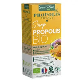 Santarome Bio Sirop Propolis Bio Triple action 125 ml