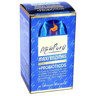 Pure State Maxi Enzymes with Probiotics 40 Capsules