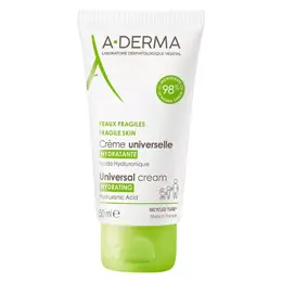 A-Derma Les Indispensables Crème Universelle Hydratante 50ml