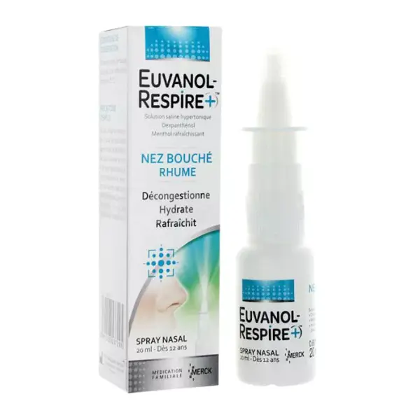 Euvanol respiración + Spray Nasal nariz fría 20ml