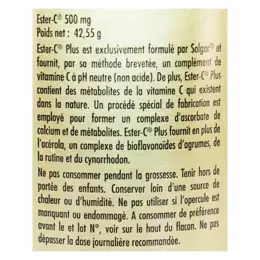 Solgar Ester-C Plus 500 boite 50 gélules végétales