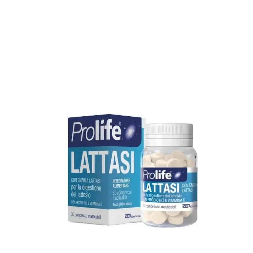 Prolife Lattasi Integratore Per Intolleranti al Lattosio 30 Compresse