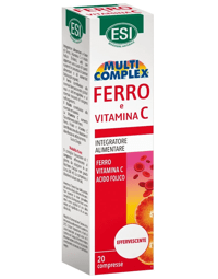 Esi MultiComplex Ferro e Vitamina C Integratore 20 compresse