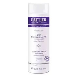 Cattier Nettoyant & Démaquillant Eau Démaquillante Yeux Pétale d'Iris Bio 150ml