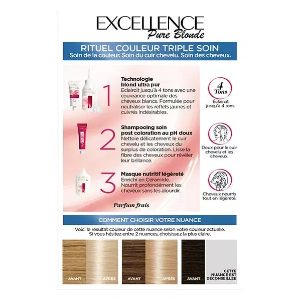 L'Oréal Excellence Natural Ultra-Light Blonde Haircolour 01