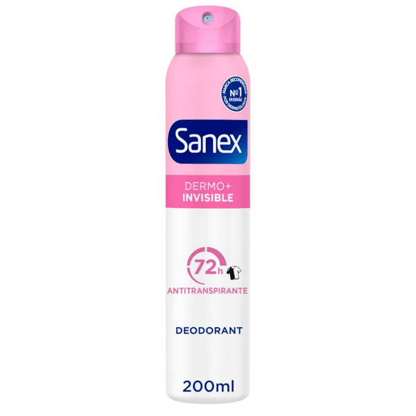 SANEX Deodorant WOMEN Dermo Invisible – 3x 200 Ml Produktbild-Vorschau 4