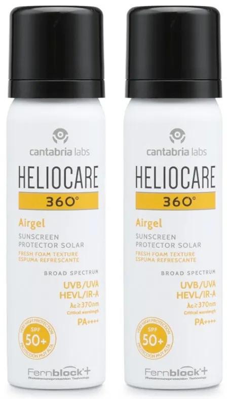 Heliocare 360 Aérogel SPF50+ 2x60 ml