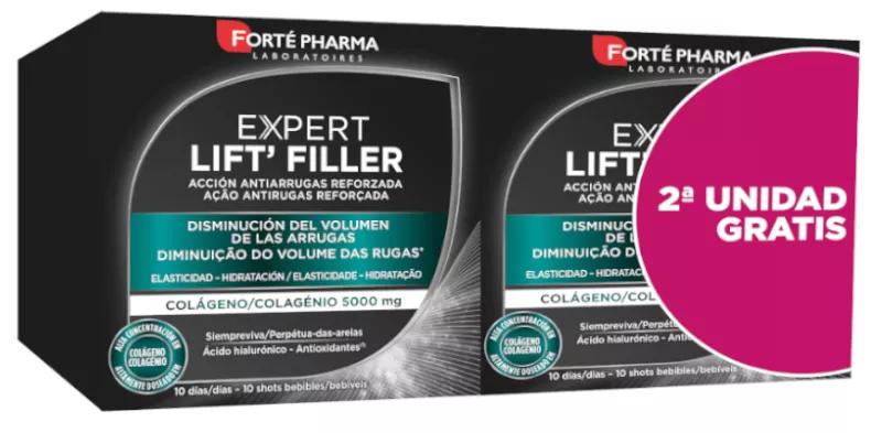 Forté Pharma Expert Lift Filler 2x10 Shots Bebibles (2ª ud GRATIS)