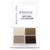 Benecos Ombretto 4 Colori Coffee & Cream