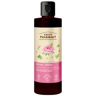 Green Pharmacy Rose Water and Almond Oil Facial Toner 200 ml