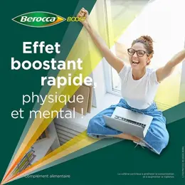 Euphytose Stress Concentration  30 comprimés + Berocca Boost vitamines 30 comprimés effervescents