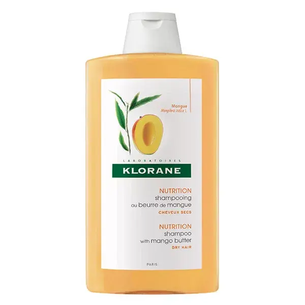 Shampoo KLORANE manteca de mango 400 ml