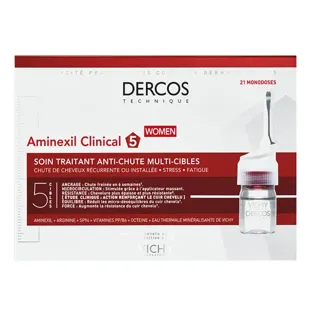 Vichy Dercos Aminexil Clinical 5 Donna 21 monodosi