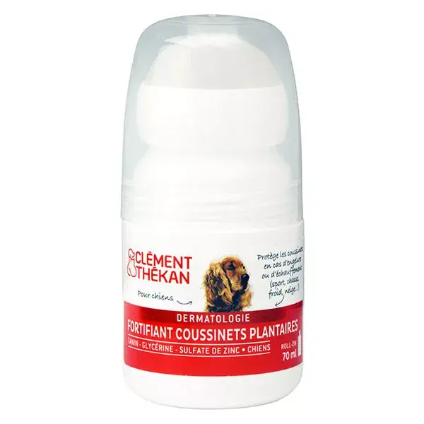 Clement Thekan Fortifiant Coussinets Chien Roll-on 70ml