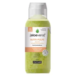 (aloevera)2 Zuccari Nutri-Aloe Goût Pêche Blanche 500ml