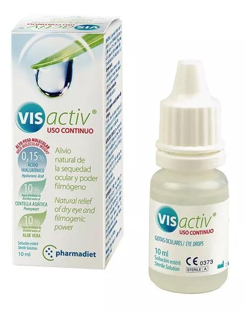 Oogdruppels Vis Activ Continu Gebruik 10ml