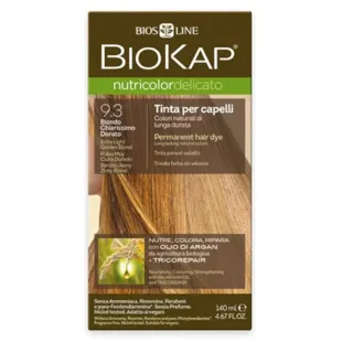 Biokap Delicato Hair Dye 9.30 Very Light Golden Blonde 140 ml