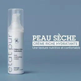 État Pur Crème Riche Hydratante B25 40ml