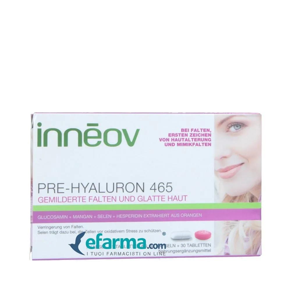 Innéov Pre-Hyaluron 465 Integratore Pelle Antietà 30 Capsule + 30 Compresse