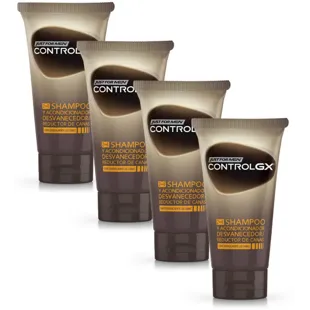 Just For Men Control GX Gray Reducing Shampoo and Conditioner 4x118 ml