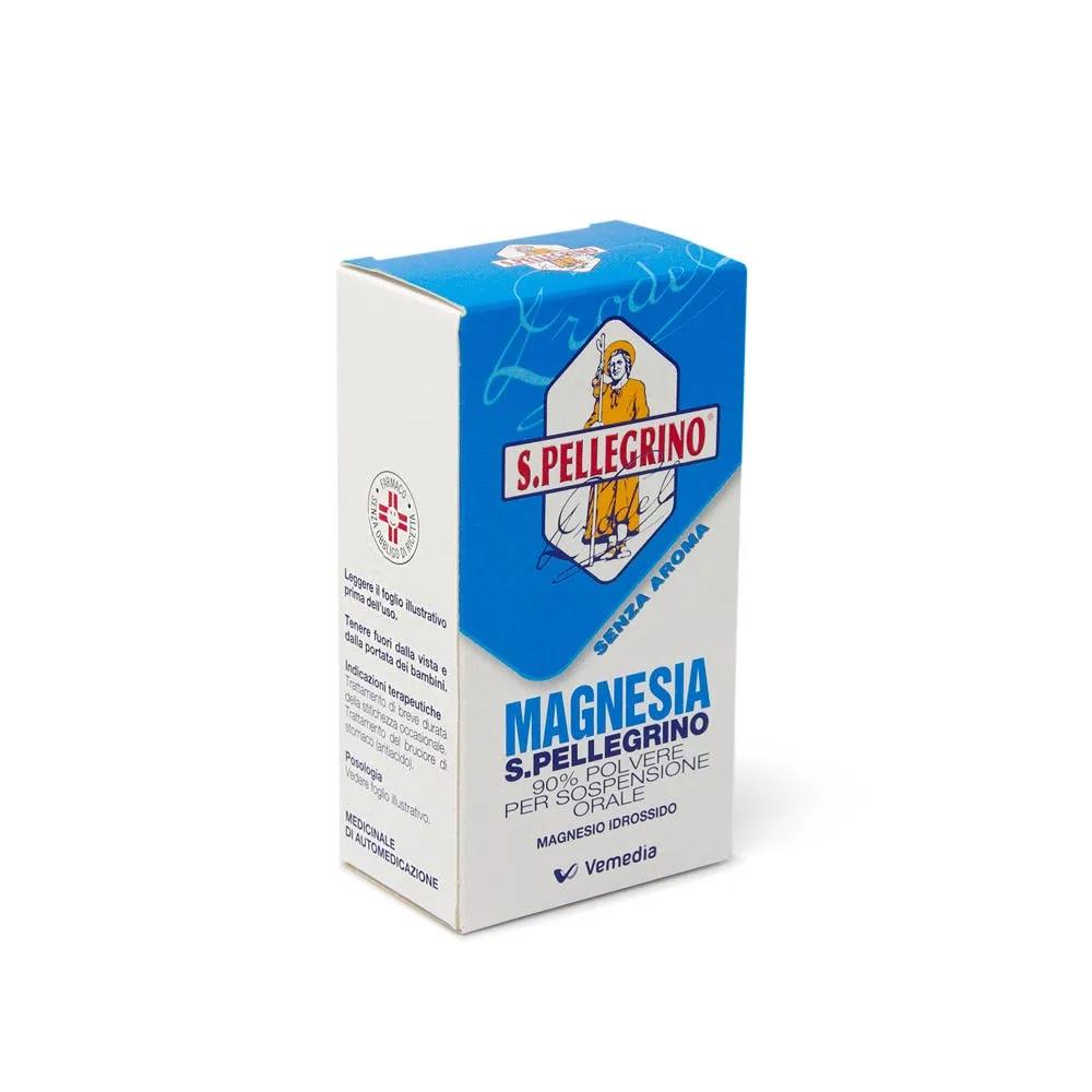 Magnesia S. Pellegrino Effervescente Antiacido Senza Aroma Da 100 Gr