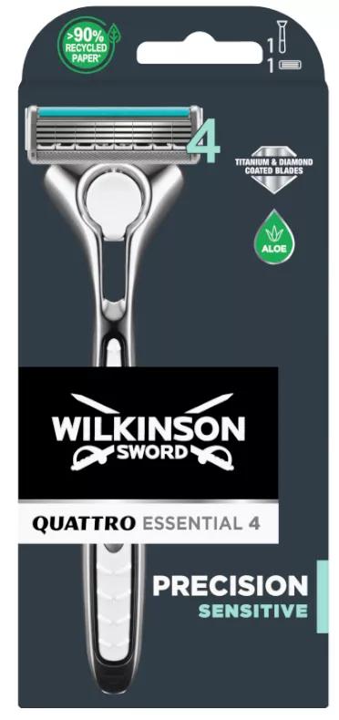 Rasoio Wilkinson Sword Quattro Titanium Sensitive