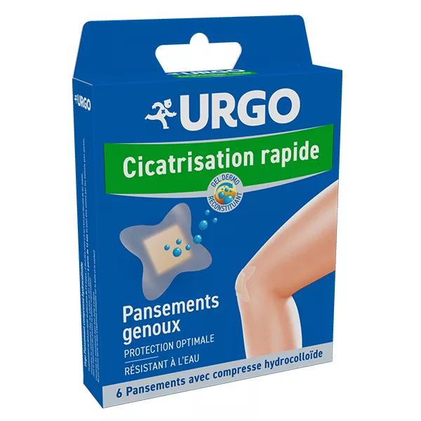 Urgo guarigione veloce ginocchio bende scatola da 6