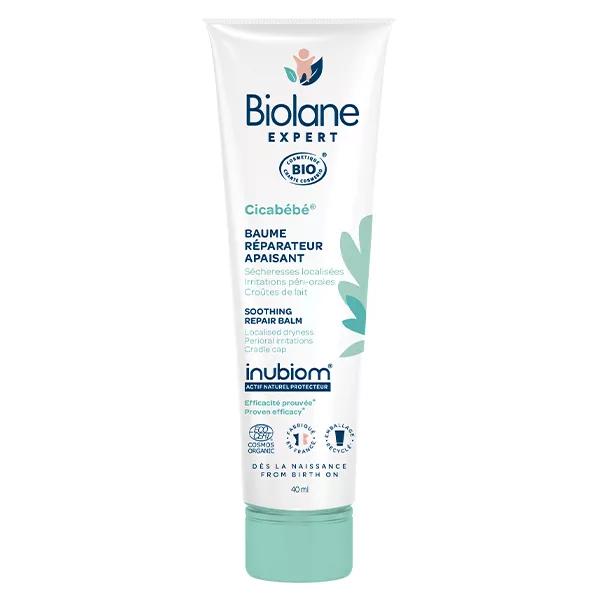 Biolane Expert - CicaBebè Bio - Balsamo Riparatore Lenitivo - Pelli Secche - 40ml