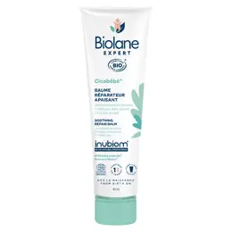 Biolane Expert - Cicabébé Bio - Baume Réparateur Apaisant - Peaux Sèches - 40ml