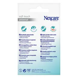 Nexcare Soft Touch Universal 40 pansements