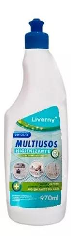 Liverny Multiusos Higienizante Hidroalcoólico 970 ml