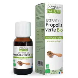 Propos' Nature Apithérapie Extrait de Propolis Verte du Parana Bio 20ml