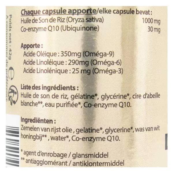 Complément Alimentaire Vitall+ Huile De Son De Riz 1000 Mg + Q10 30 Mg - 30 Capsules