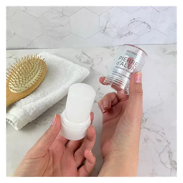 Déodorant Stick Pierre D'Alun Naturelle - 100% Minéral - Marque Alepia - Sans Parfum Ni Alcool - Neuf