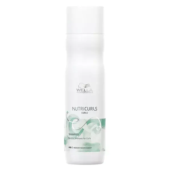 Wella Professionals Nutricurls Curls Shampoing Micellaire Cheveux Bouclés 250ml