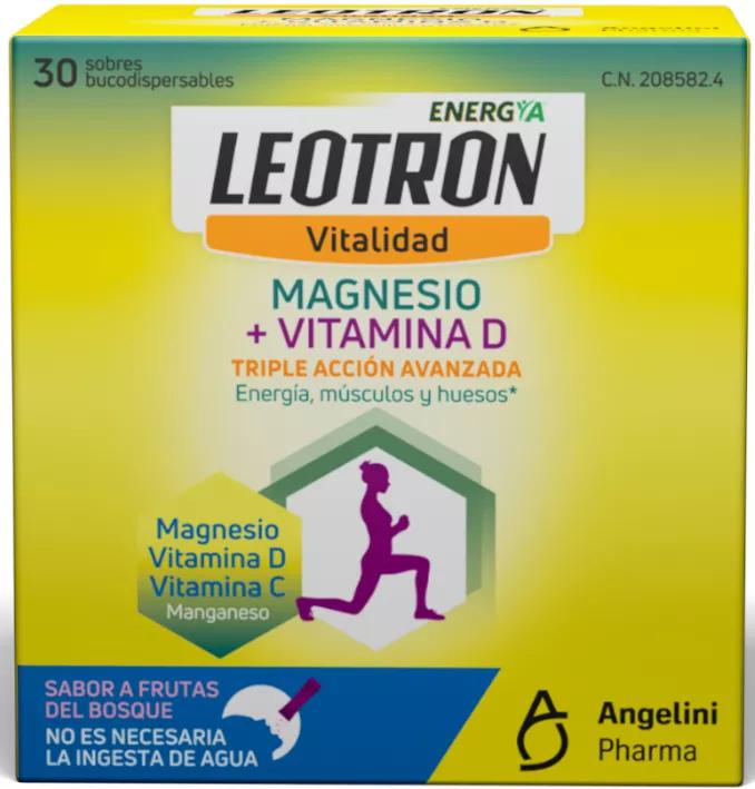 Leotron Magnesium + Vitamin D 30 Schmelzumschläge
