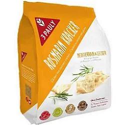 3Pauly Crackers al Rosmarino con Farina di Lenticchie e Mais 125 g