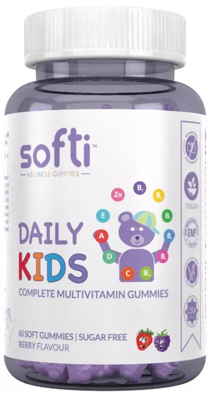 Softi Wellness Gummies Daily Kids 60 Gummies