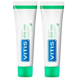 Vitis Aloe Vera Zahnpasta Minzgeschmack 2x100 ml