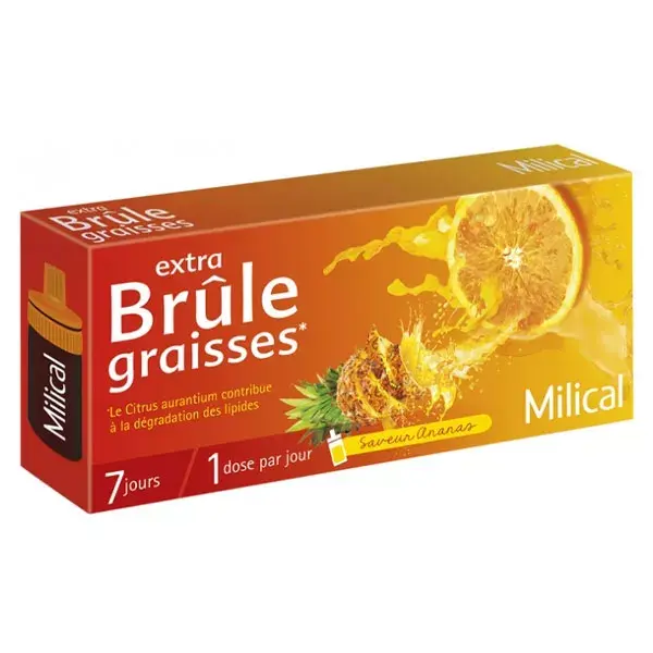 Milical Extra Pineapple Fat Burn 7 Doses