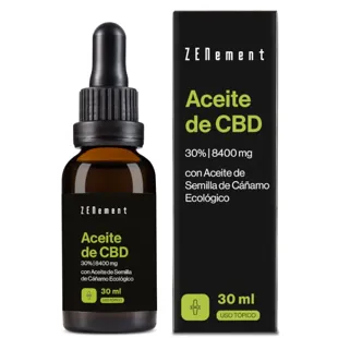 ZENement CBD Oil Organic Hemp Seed 30 ml