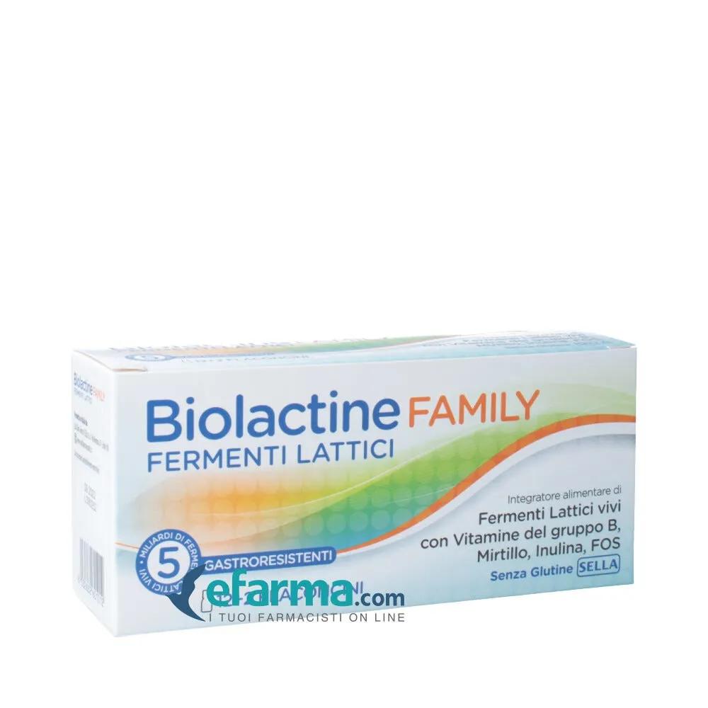 Biolactine Family 5 Miliardi Integratore Di Fermenti Lattici 14 Flaconcini