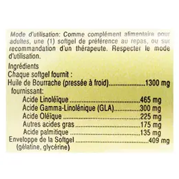 Solgar Bourrache Super GLA 300mg 60 Softgels