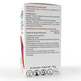 Arkopharma Arkogélules Echinacée Bio 45 gélules