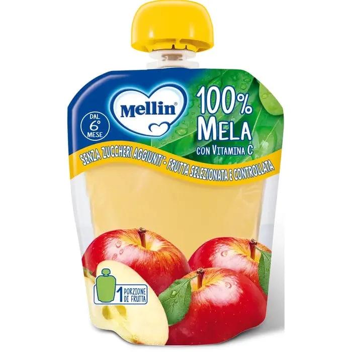 Mellin Pouch Merenda 100% Mela 90 g